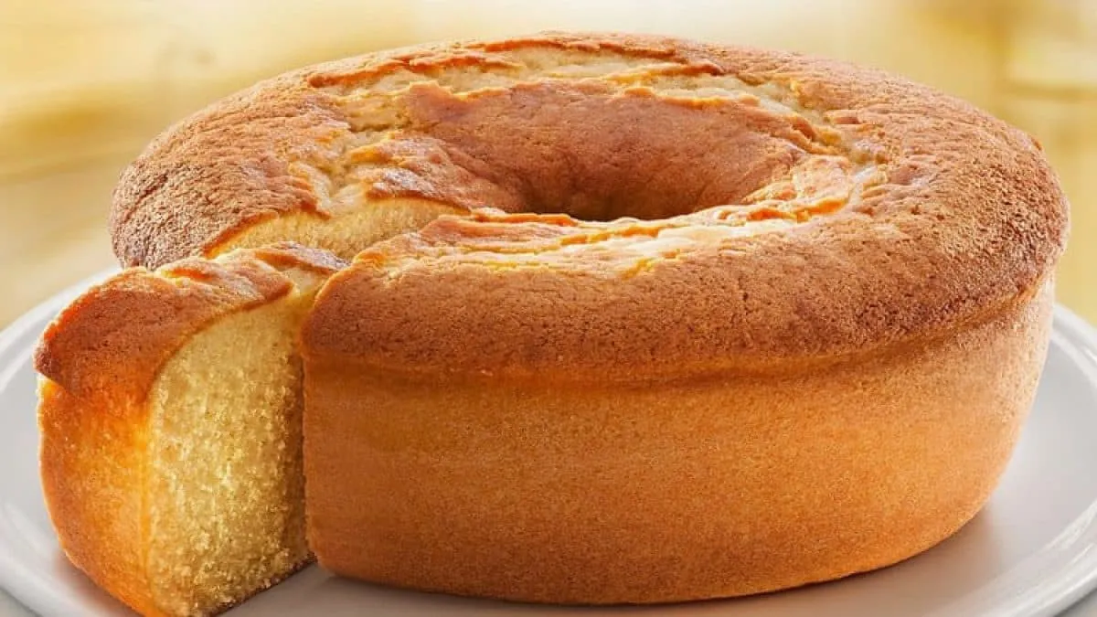 Bolo sem ovo e sem leite Bolo sem ovo e sem leite