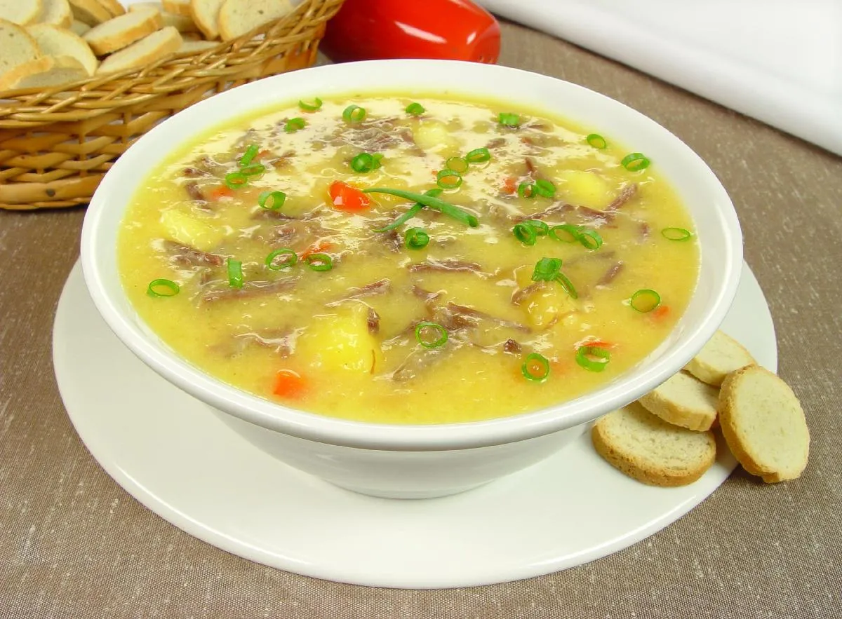 Caldo de Aipim Caldo de Aipim