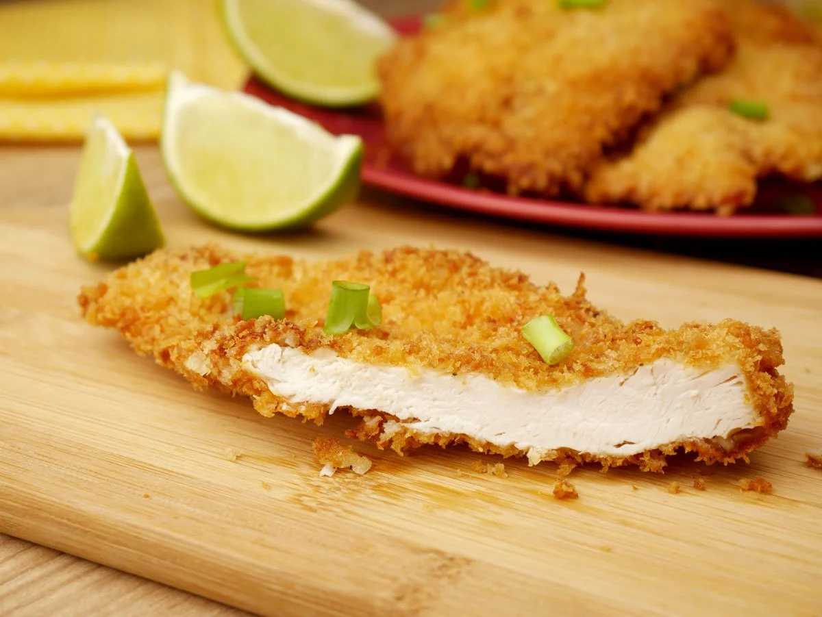 Como empanar frango sem ovo