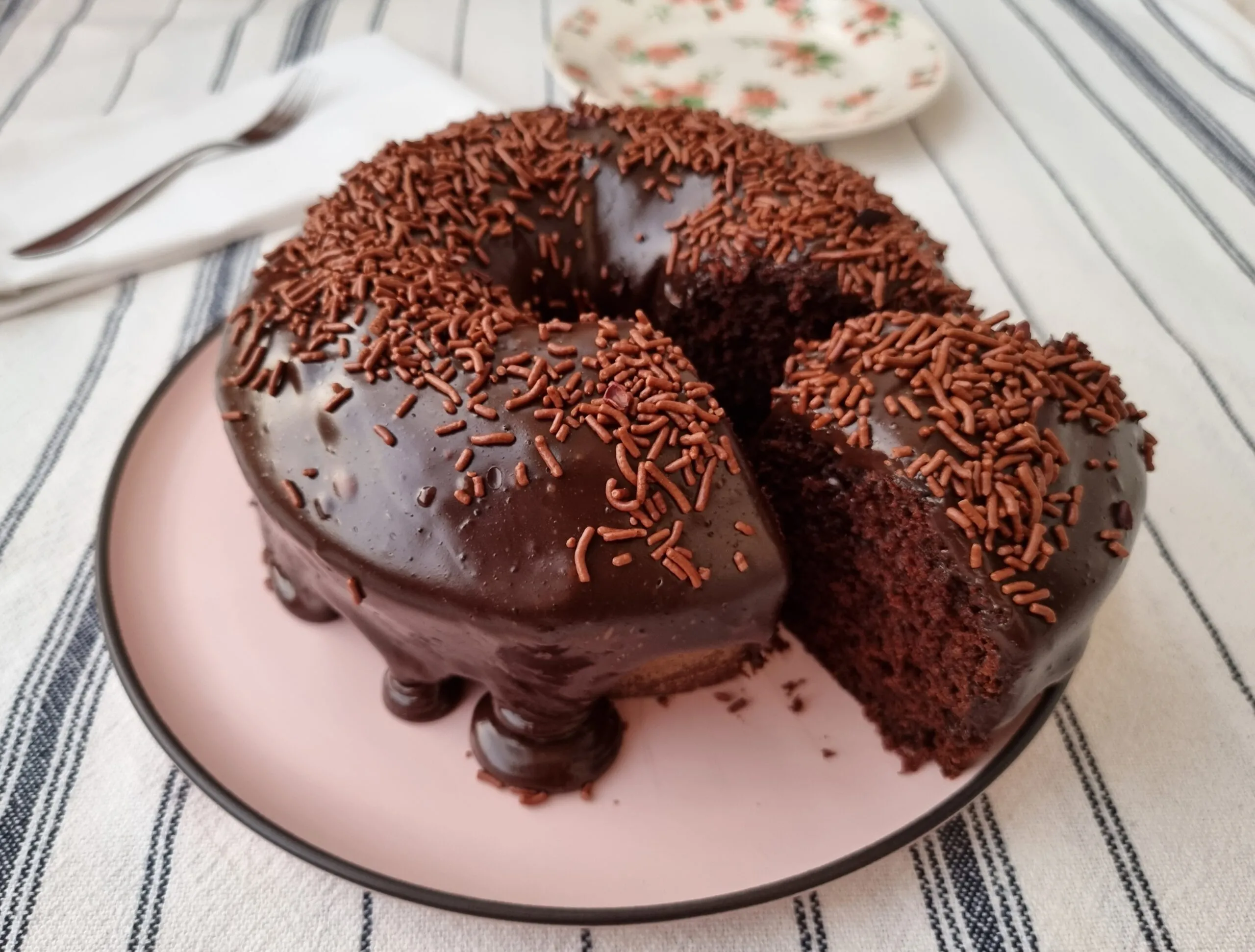 Bolo de chocolate Bolo de chocolate