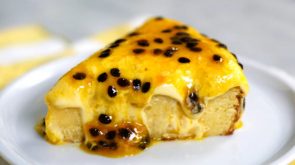 Bolo de maracujá Bolo de maracujá