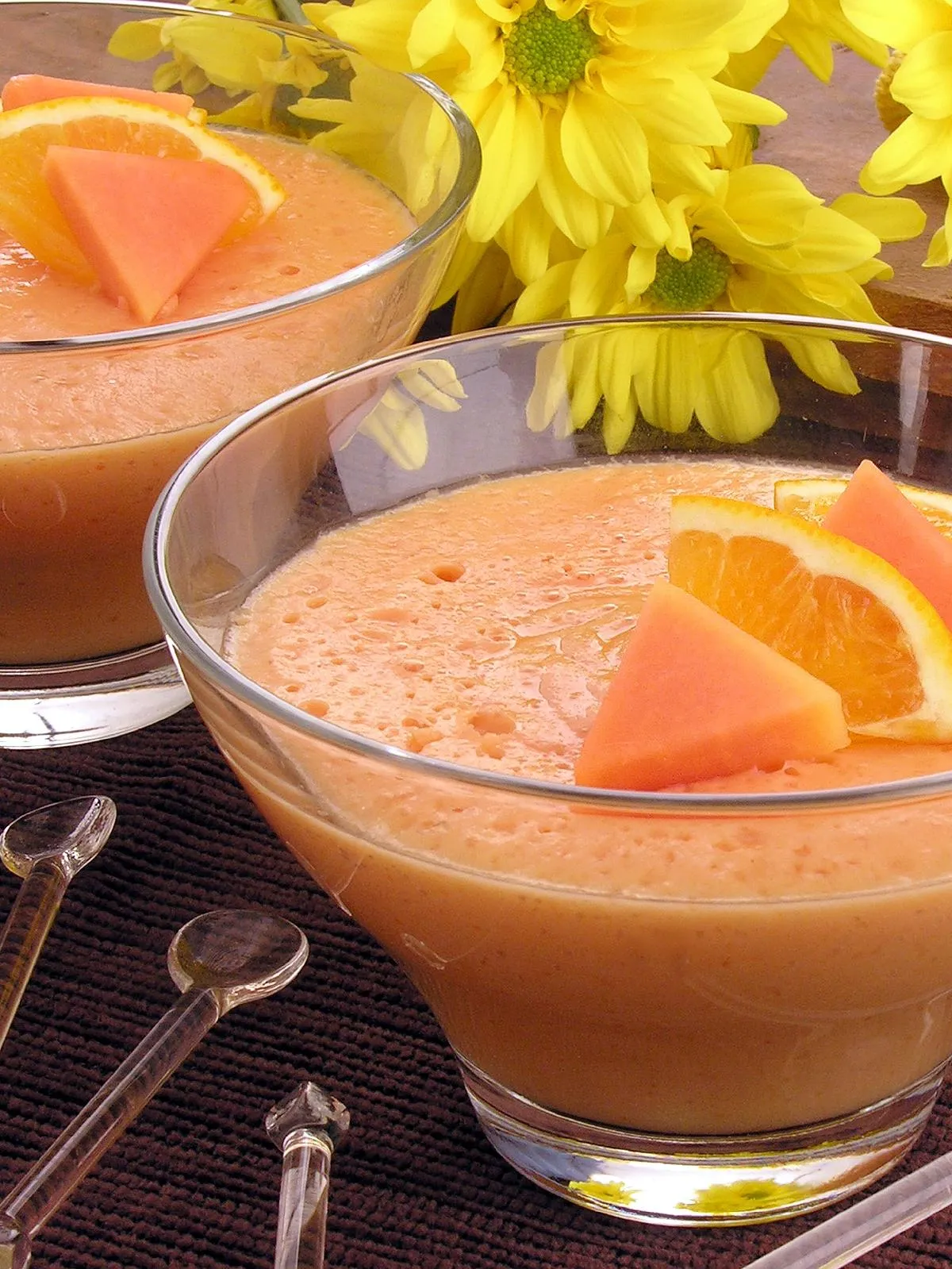 Mousse de Mamão Mousse de Mamão