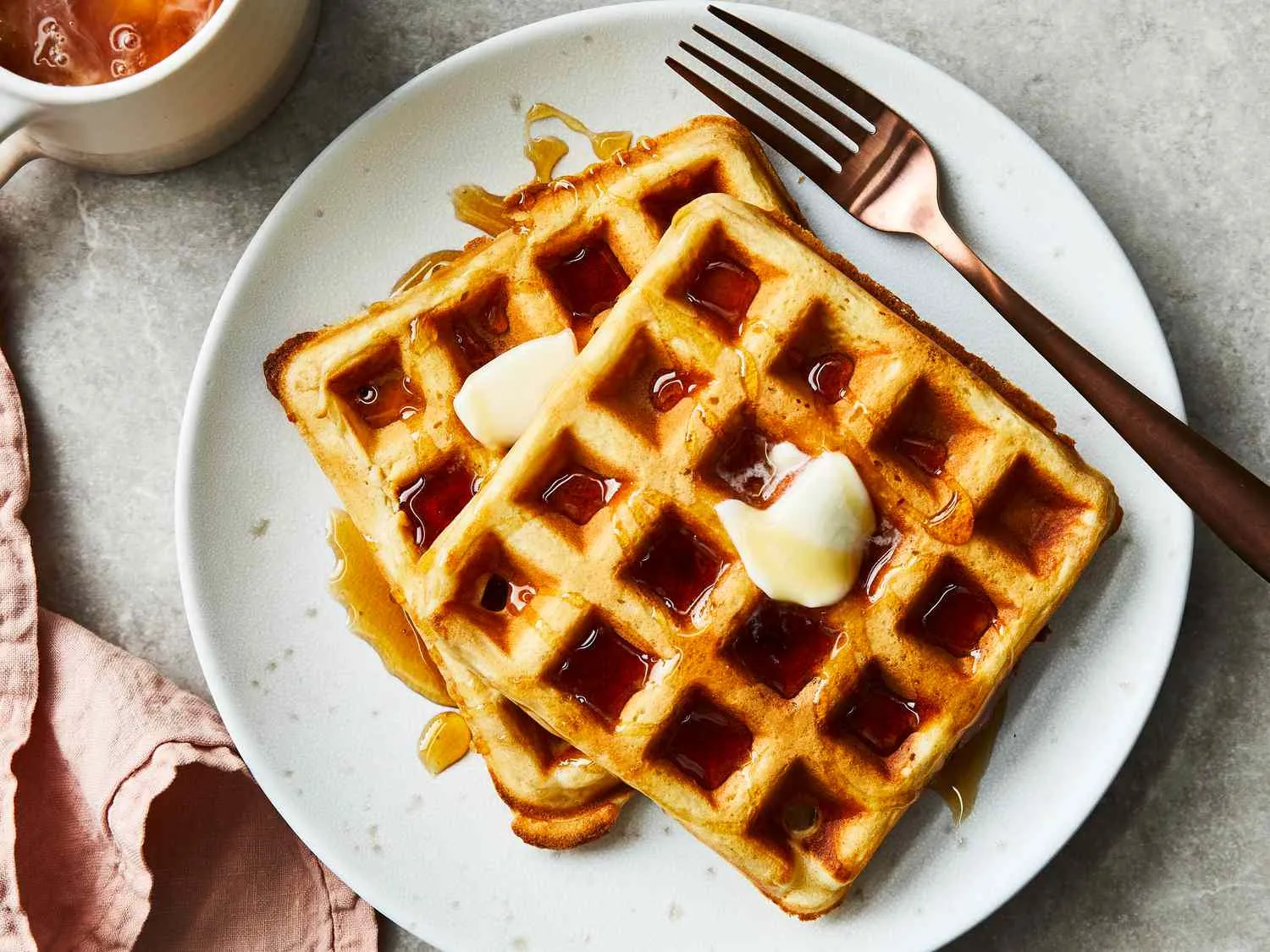 Waffle clássico Waffle clássico