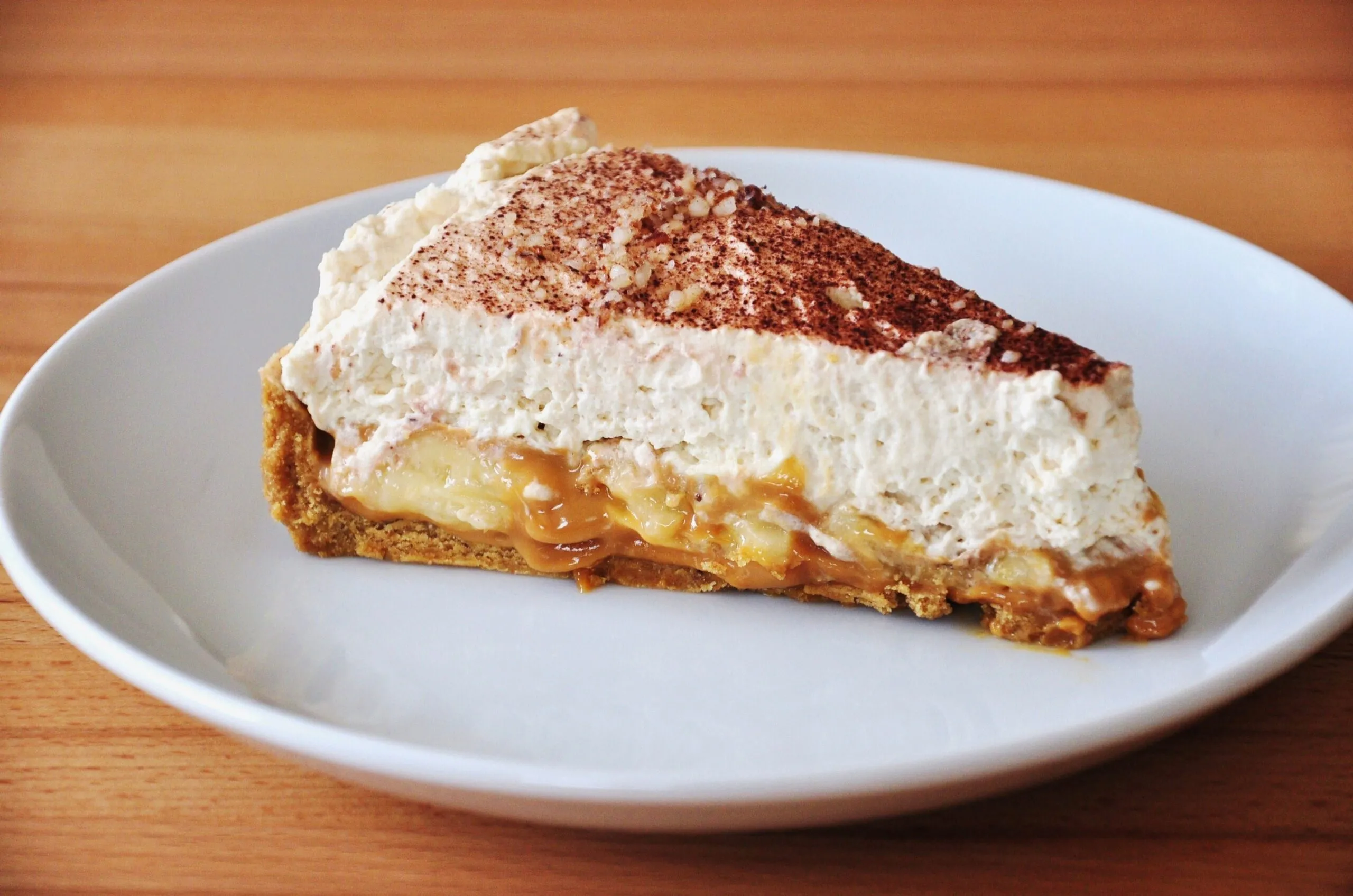 Torta de banana banoffee Torta de banana banoffee