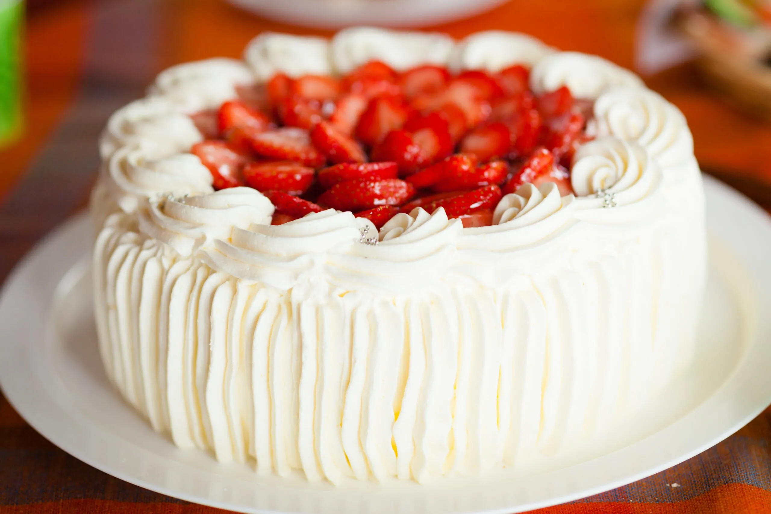 Bolo de morango Bolo de morango