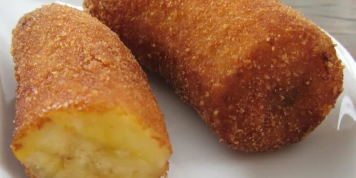 Banana à milanesa: um clássico Banana à milanesa: um clássico