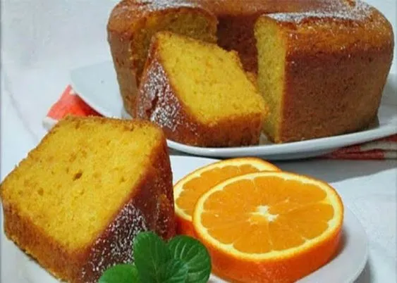 Bolo de Laranja com Cenoura Bolo de Laranja com Cenoura
