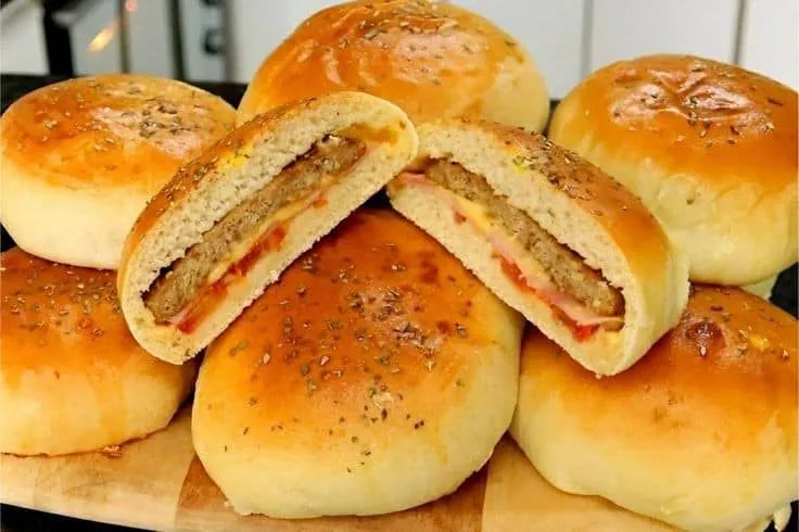 Hamburgão caseiro Hamburgão caseiro