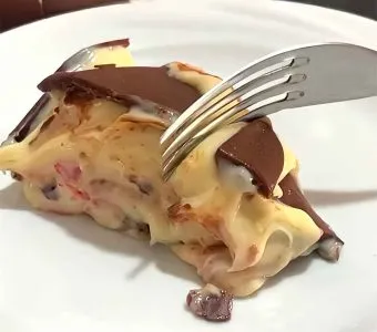 Pavê Surpresa de Ouro Branco e Morango