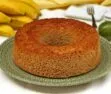 Bolo de banana sem açúcar adoçado só com a fruta